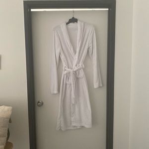 White Plush Classic Robe